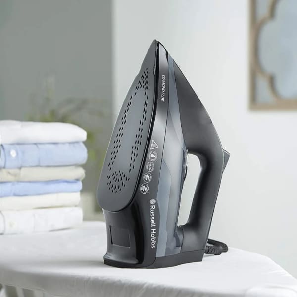 Fer à Repasser Russell Hobbs Diamond Elite 3100 W 27000-56 Noir Fer à Repasser Russell Hobbs Diamond Elite 3100 W 27000-56 Noir